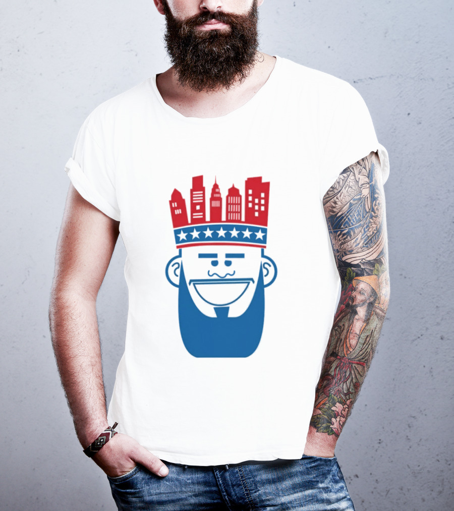 Lebron James Philadelphia 76ers Philly King Skyline Crown T-Shirt