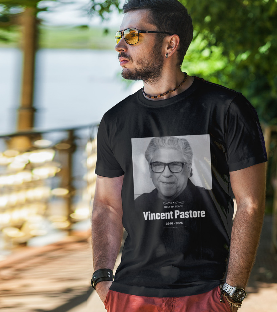 Vincent Pastore 1946 2026 Rest In Peace Memorial T-Shirt