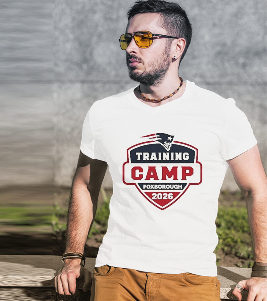 New England Patriots Training Camp Foxborough 2026 T-Shirt