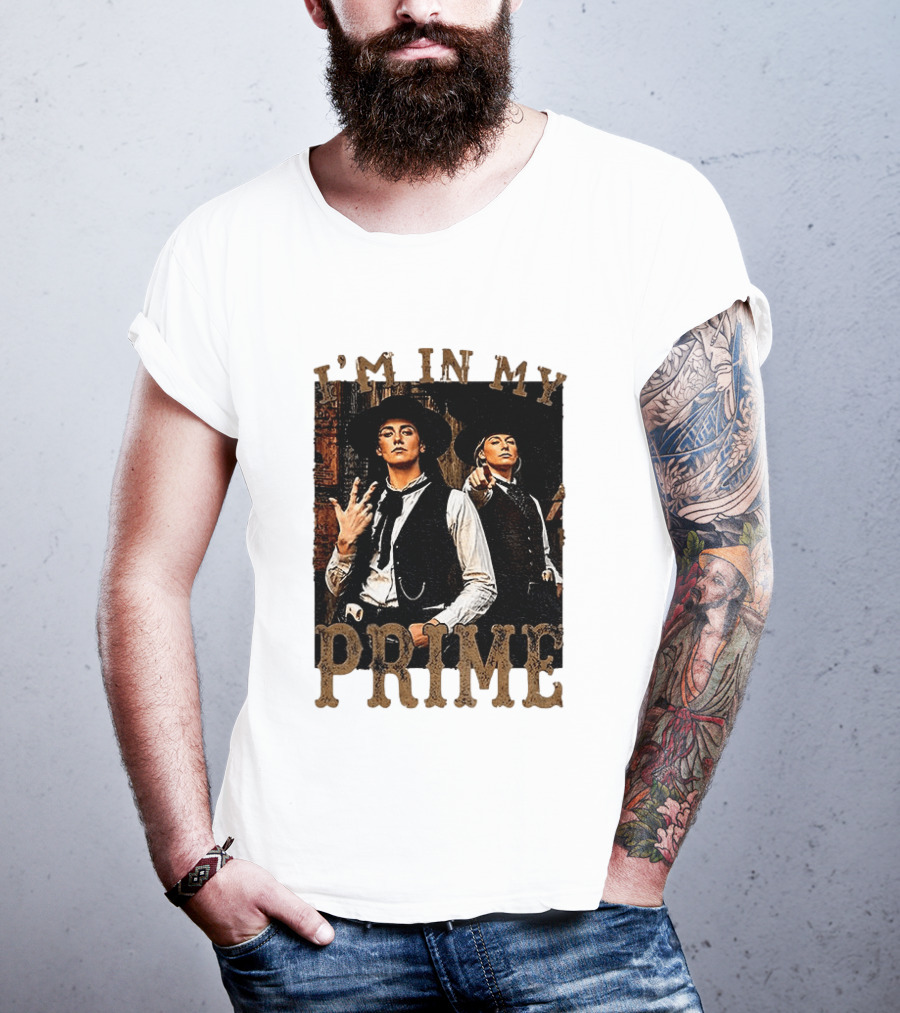 I'm In My Prime Sophie Cunningham Caitlin Clark Western T-Shirt