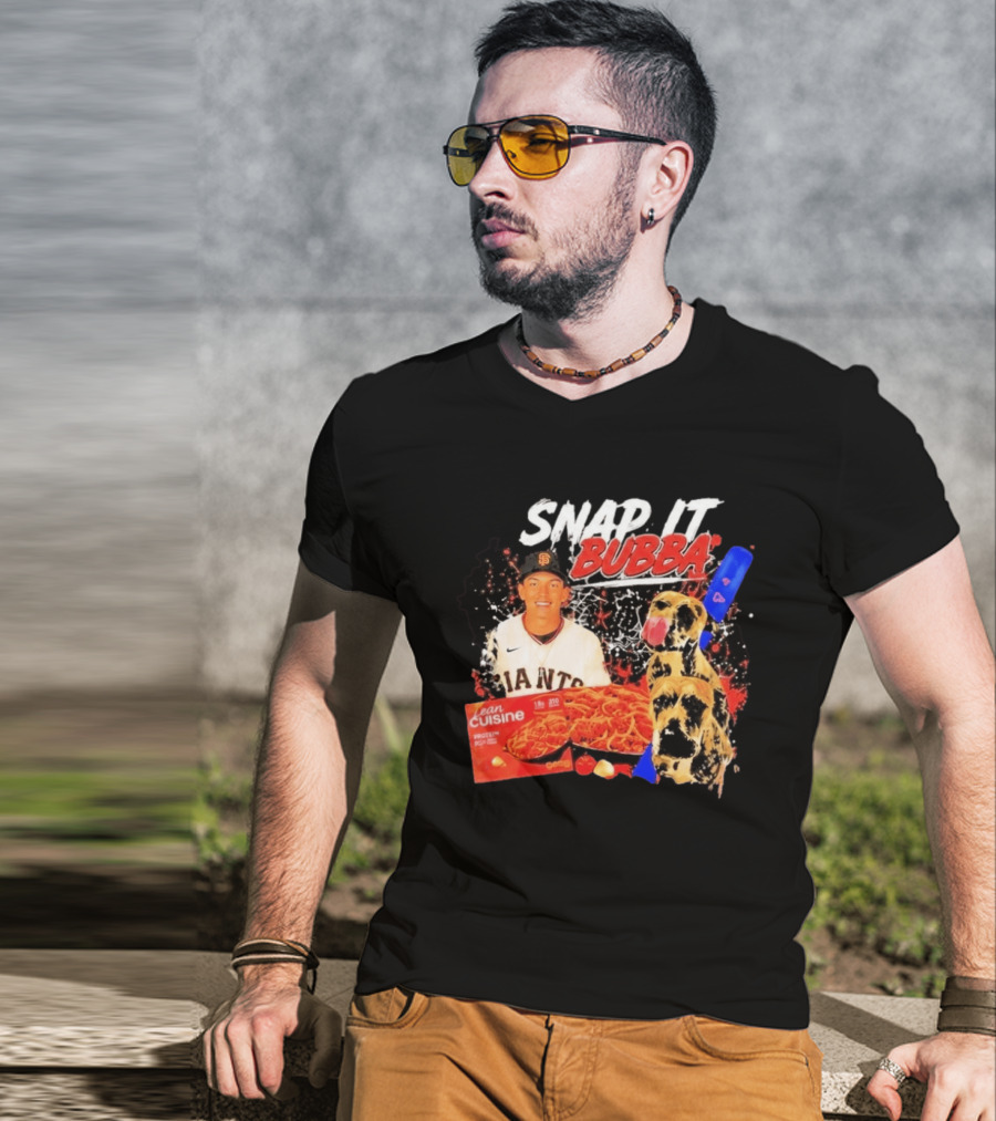 Snap It Bubba San Francisco Giants Lean Cuisine Spaghetti T-Shirt