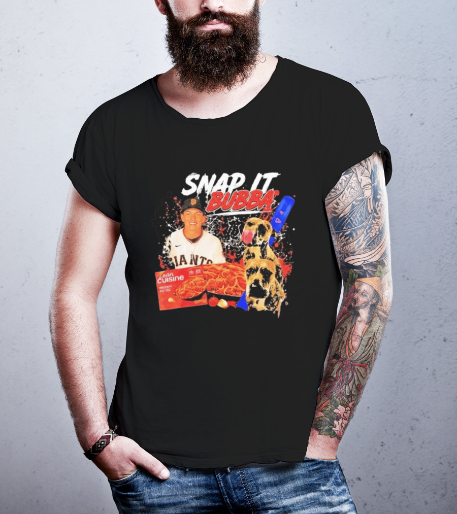 Snap It Bubba San Francisco Giants Lean Cuisine Spaghetti T-Shirt