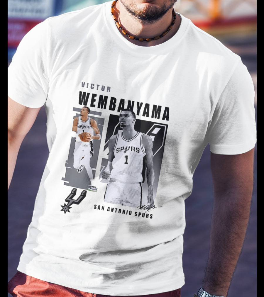 Victor Wembanyama San Antonio Spurs 2026 T-Shirt