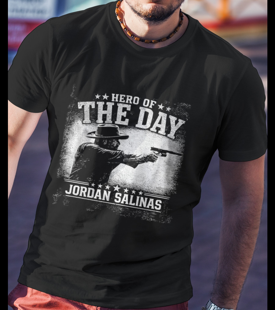 Hero Of The Day Jordan Salinas T-Shirt