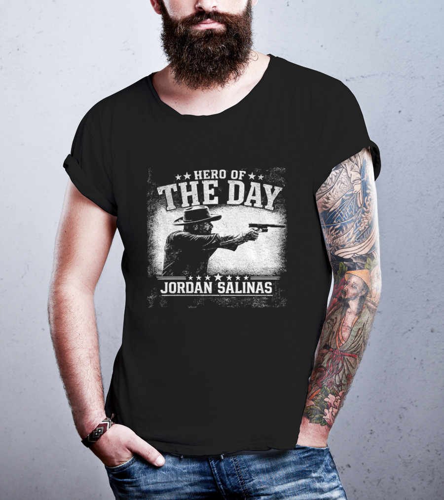 Hero Of The Day Jordan Salinas T-Shirt