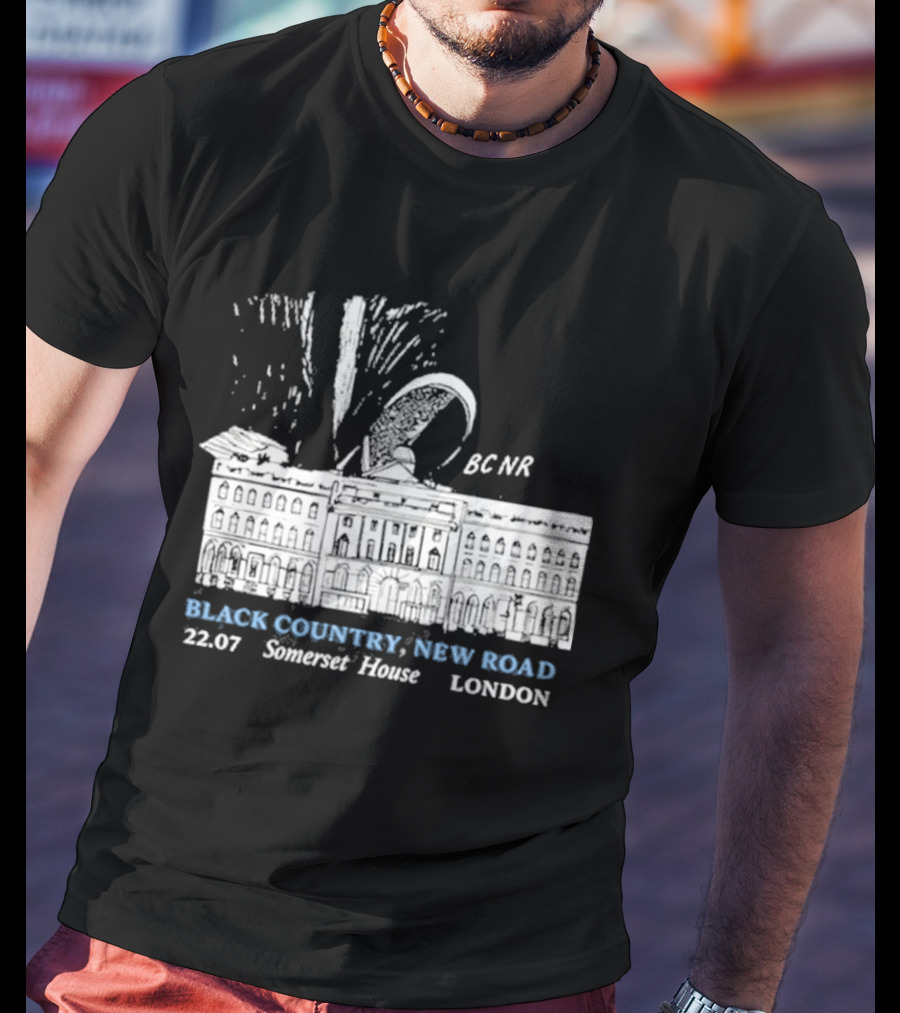 Black Country New Road BCNR Somerset House 22.07 London T-Shirt