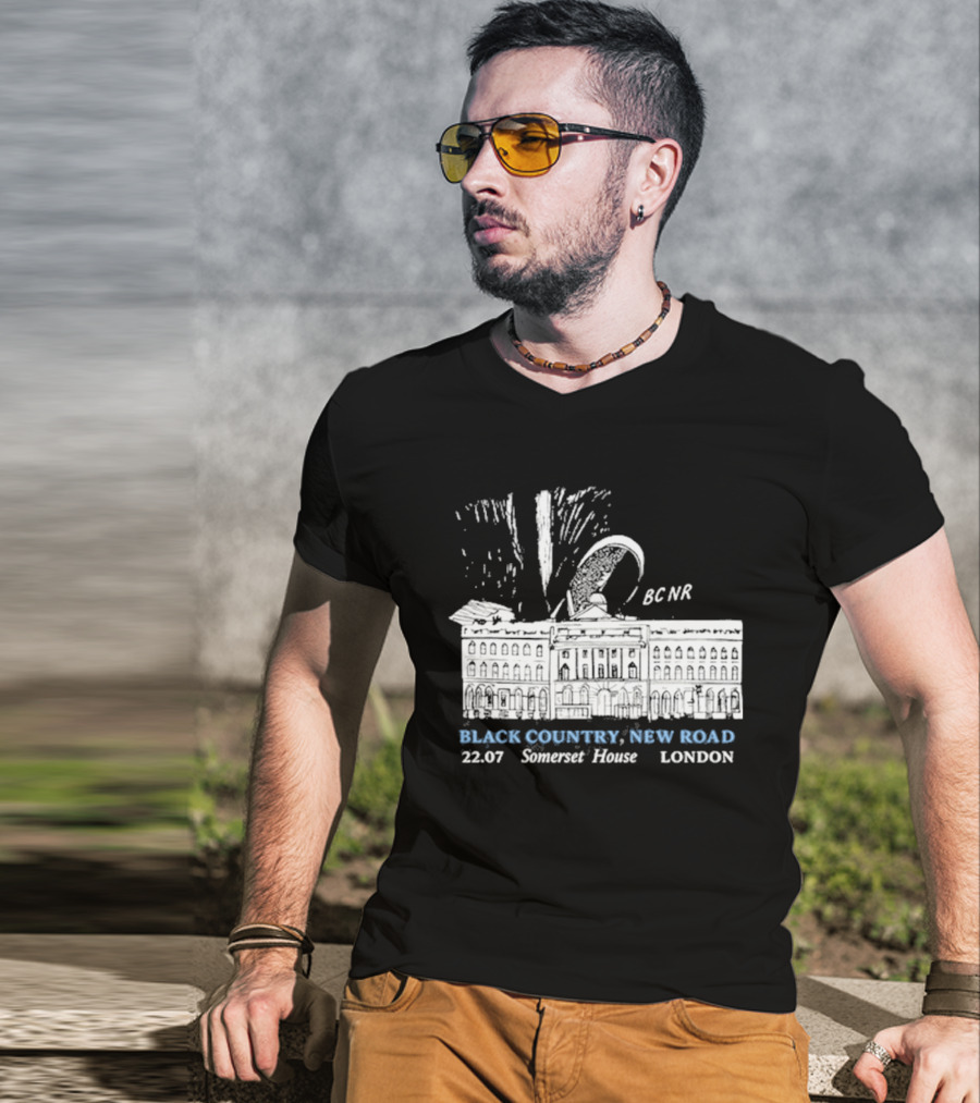 Black Country New Road BCNR Somerset House 22.07 London T-Shirt