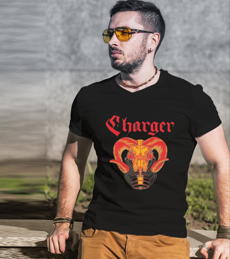 Charger Apocalypse Gas Mask Ram T-Shirt