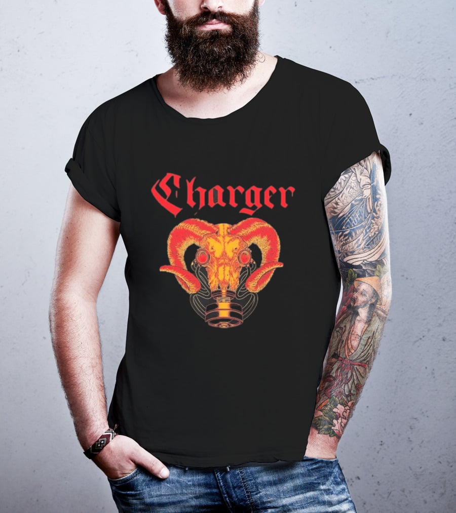 Charger Apocalypse Gas Mask Ram T-Shirt