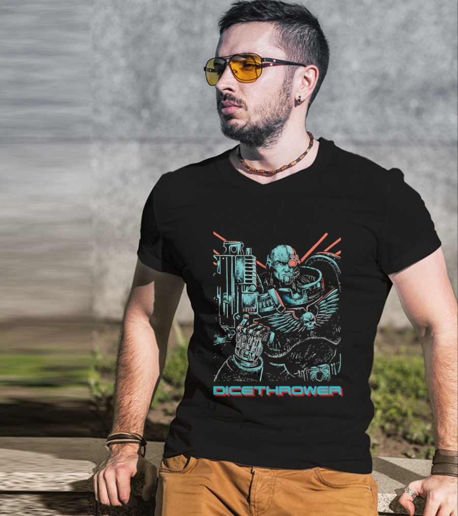 Warhammer 40000 Space Marine Dicethrower T-Shirt