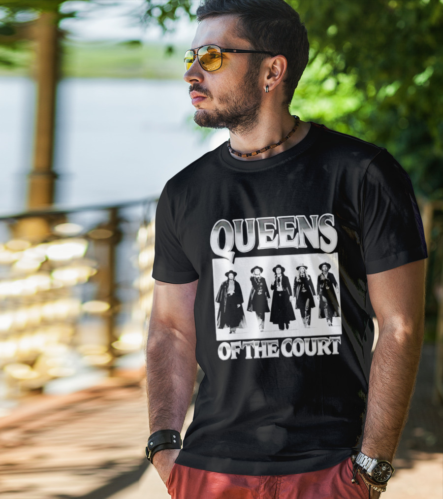 Queens Of The Court Western Fashionista Empowerment T-Shirt