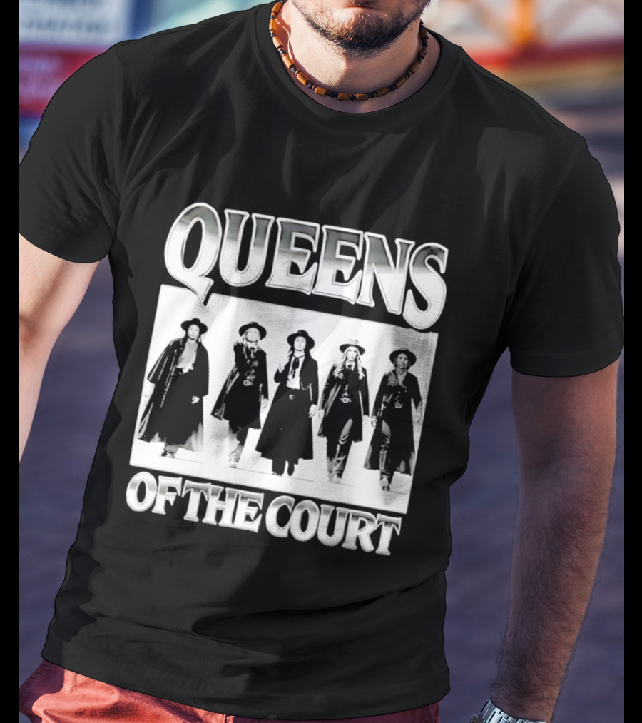 Queens Of The Court Western Fashionista Empowerment T-Shirt