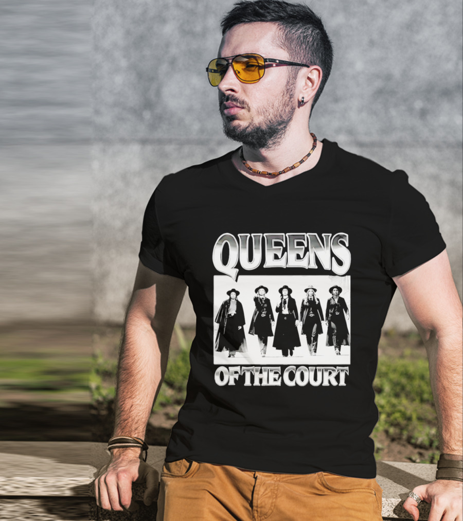 Queens Of The Court Western Fashionista Empowerment T-Shirt