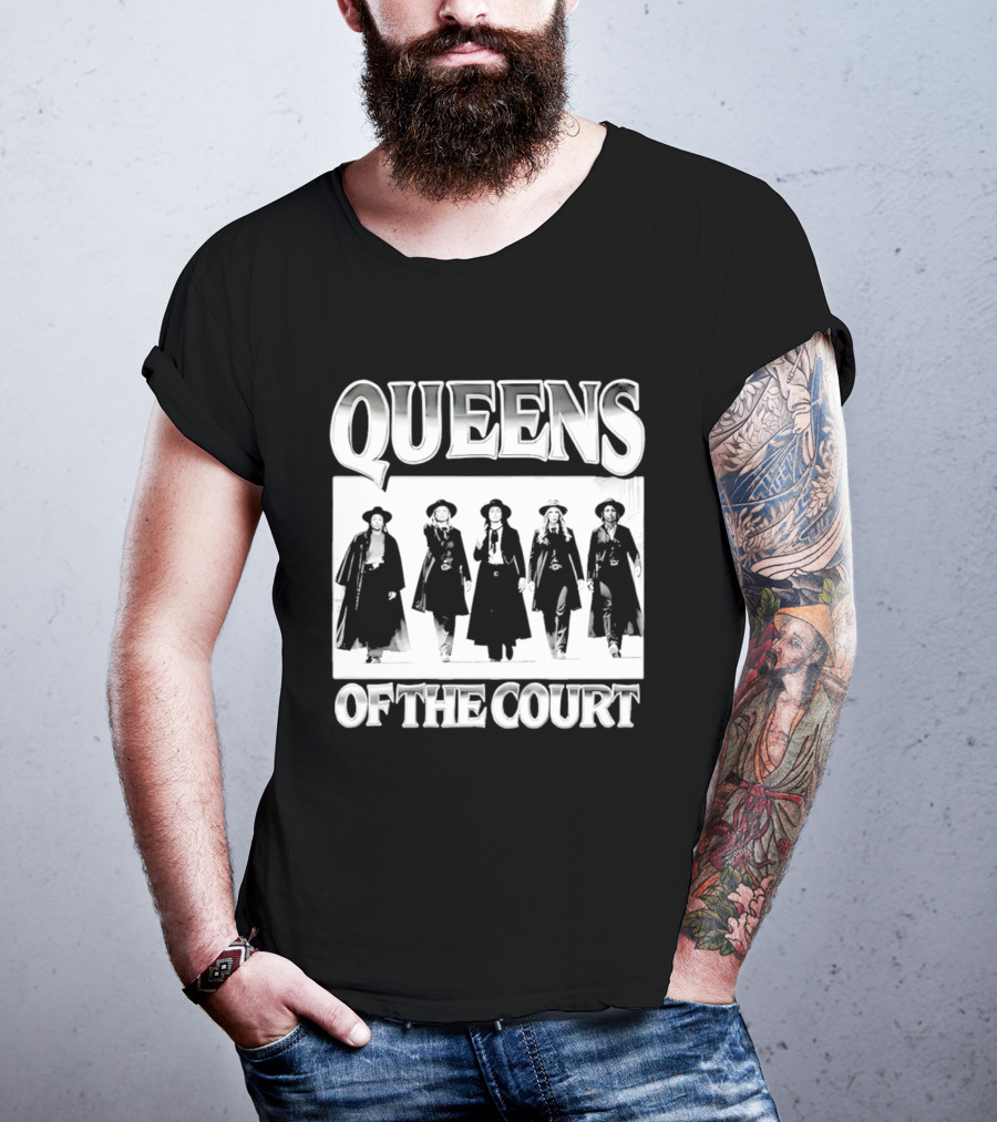 Queens Of The Court Western Fashionista Empowerment T-Shirt