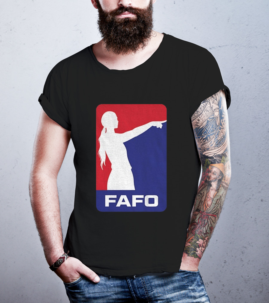 Sophie Cunningham FAFO Pointing Indiana Fever WNBA Fan T-Shirt