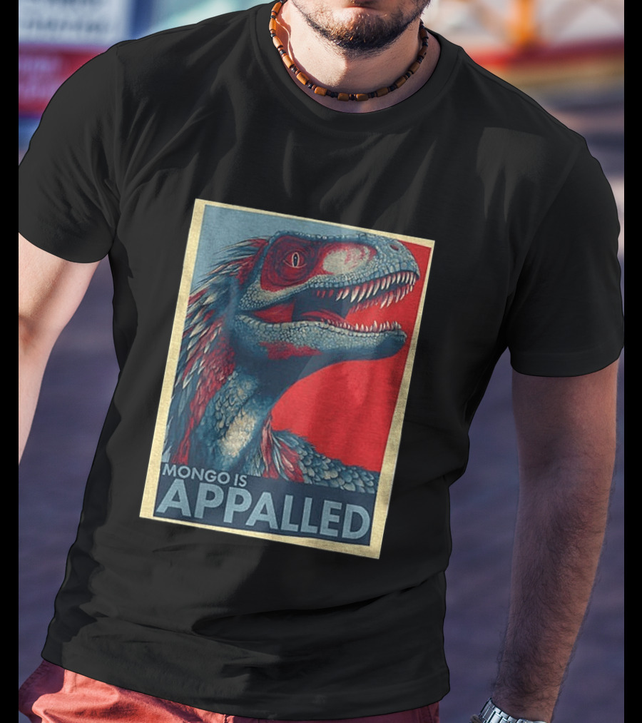 Dungeon Crawler Carl Mongo Is Appalled Dinosaur T-Shirt