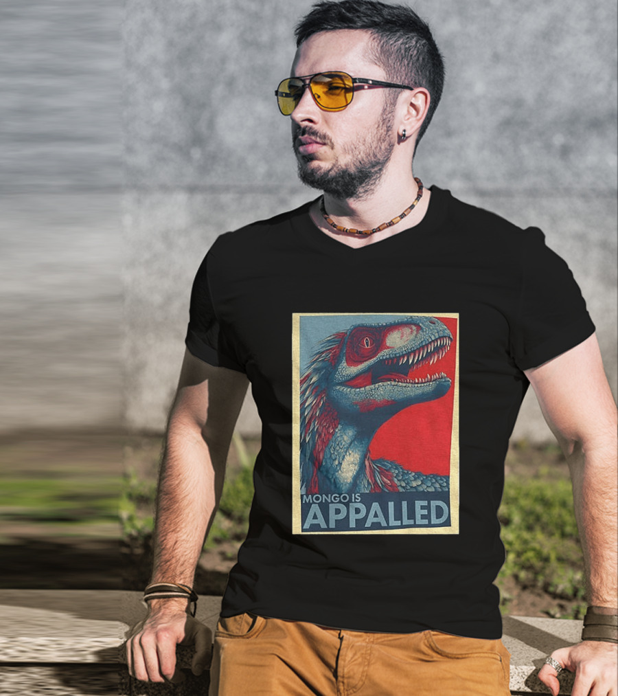 Dungeon Crawler Carl Mongo Is Appalled Dinosaur T-Shirt
