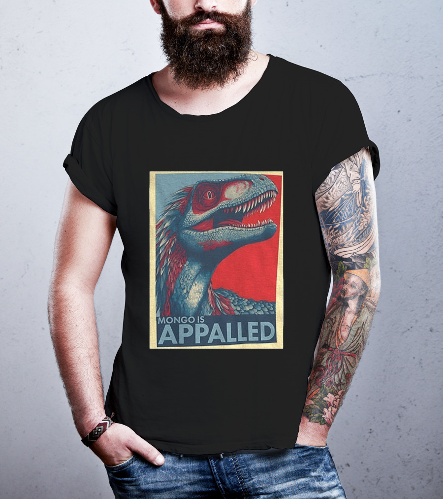 Dungeon Crawler Carl Mongo Is Appalled Dinosaur T-Shirt