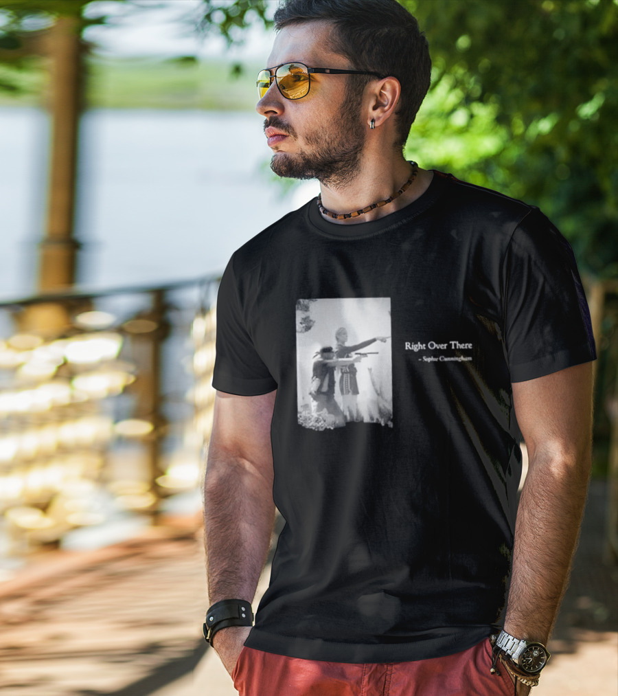 Right Over There Sophie Cunningham Vintage Western Scene T-Shirt