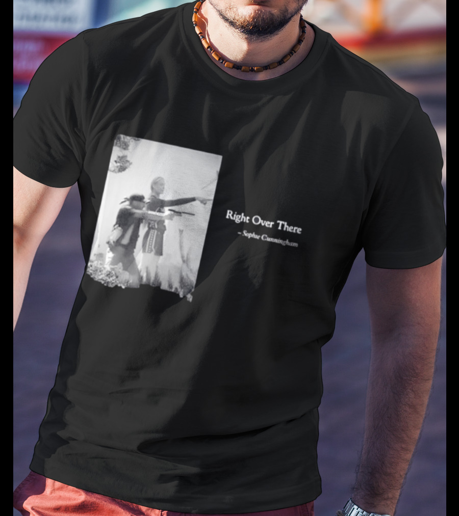 Right Over There Sophie Cunningham Vintage Western Scene T-Shirt