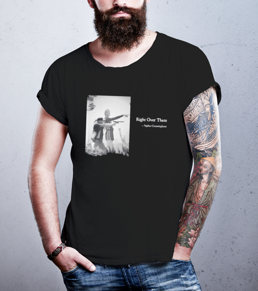 Right Over There Sophie Cunningham Vintage Western Scene T-Shirt
