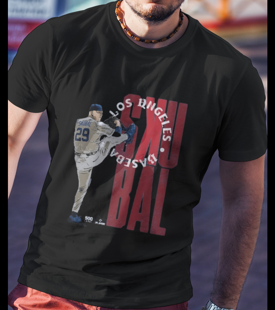 Tarik Skubal Los Angeles Baseball 29 T-Shirt