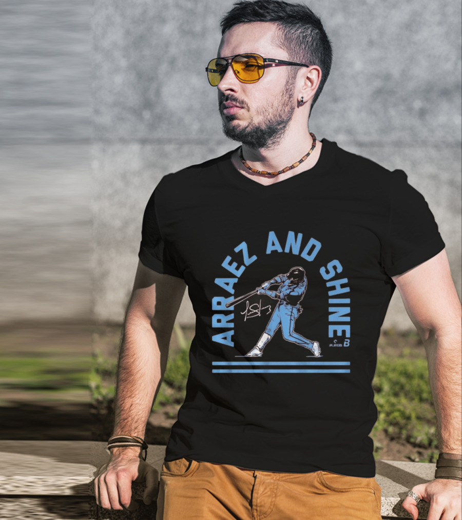 Arraez And Shine Philadelphia Baseball Player T-Shirt