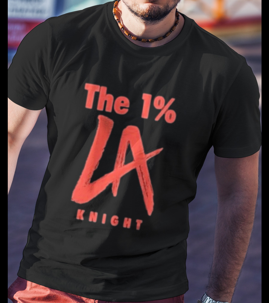 The 1% LA Knight Bold Red T-Shirt