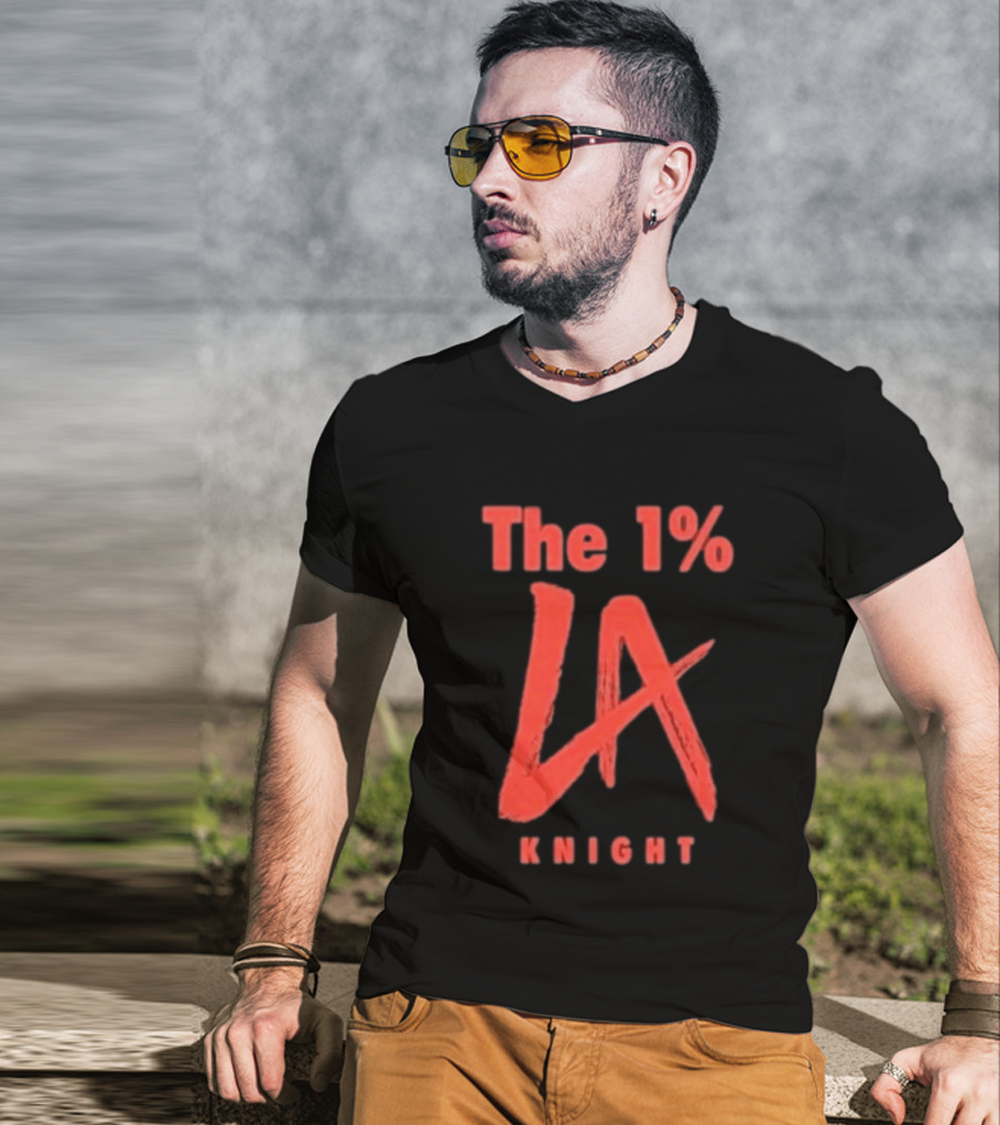 The 1% LA Knight Bold Red T-Shirt