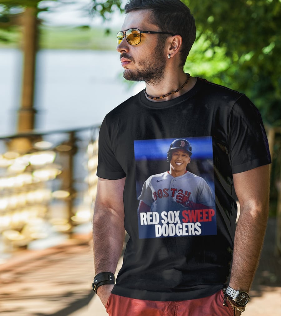 Boston Red Sox Sweep Dodgers Victory Celebration 2026 T-Shirt