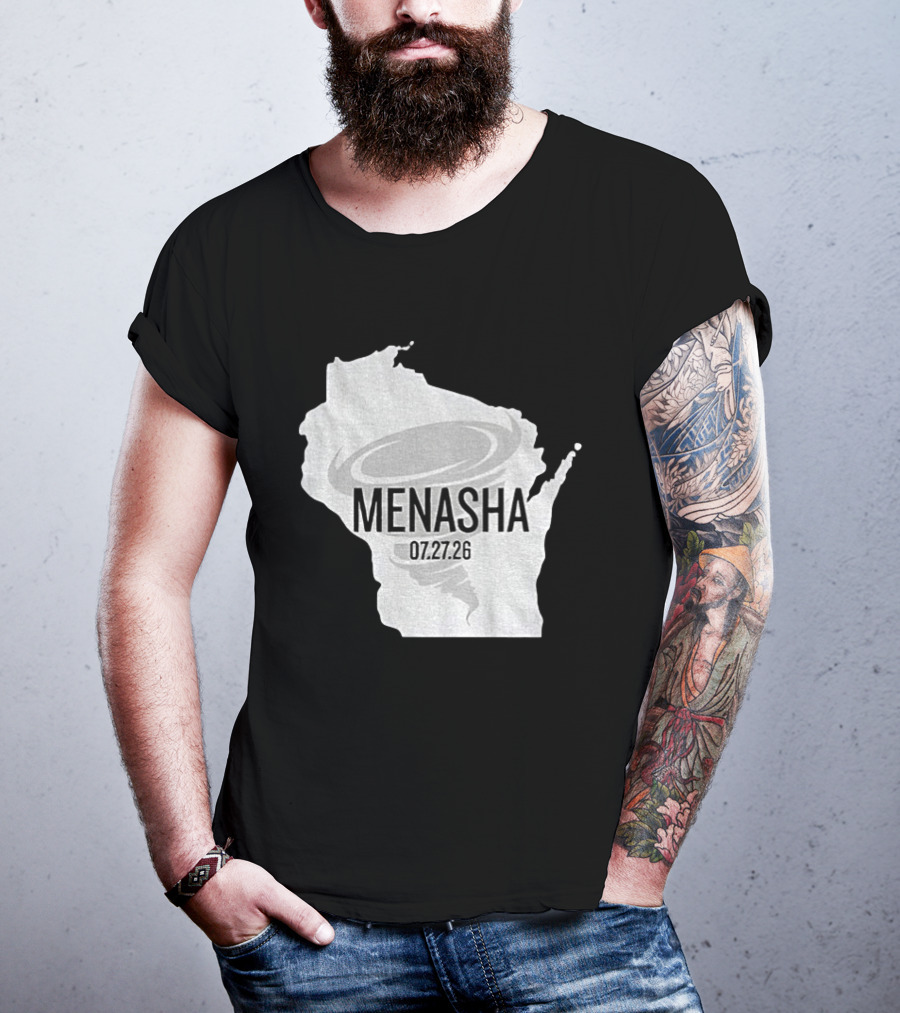 Tornado Menasha Strong Wisconsin 07 27 26 T-Shirt