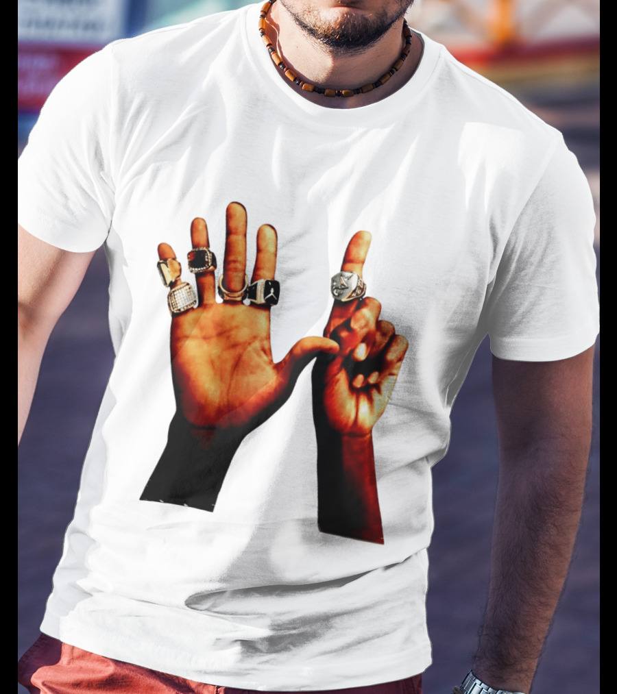 Carlos Alcaraz Championship Rings NBA Jordan Rolex Iconic Hands T-Shirt