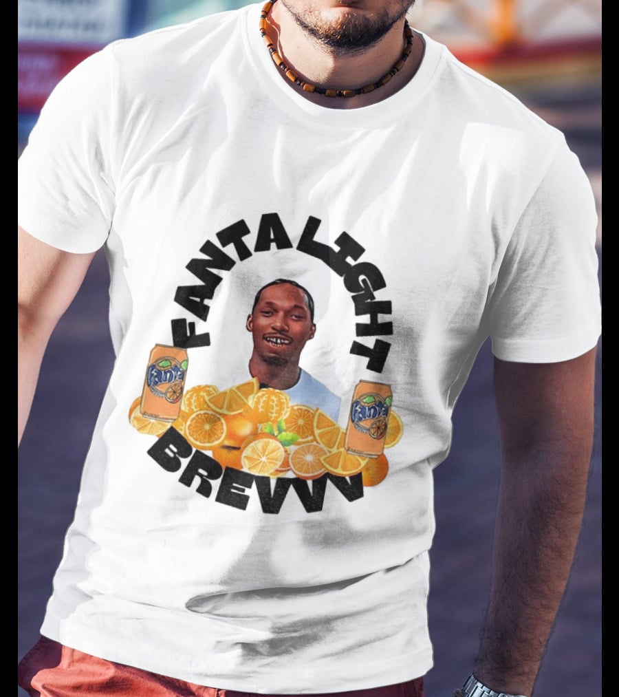 Fanta Light Brev Meme Orange Slices Cans T-Shirt