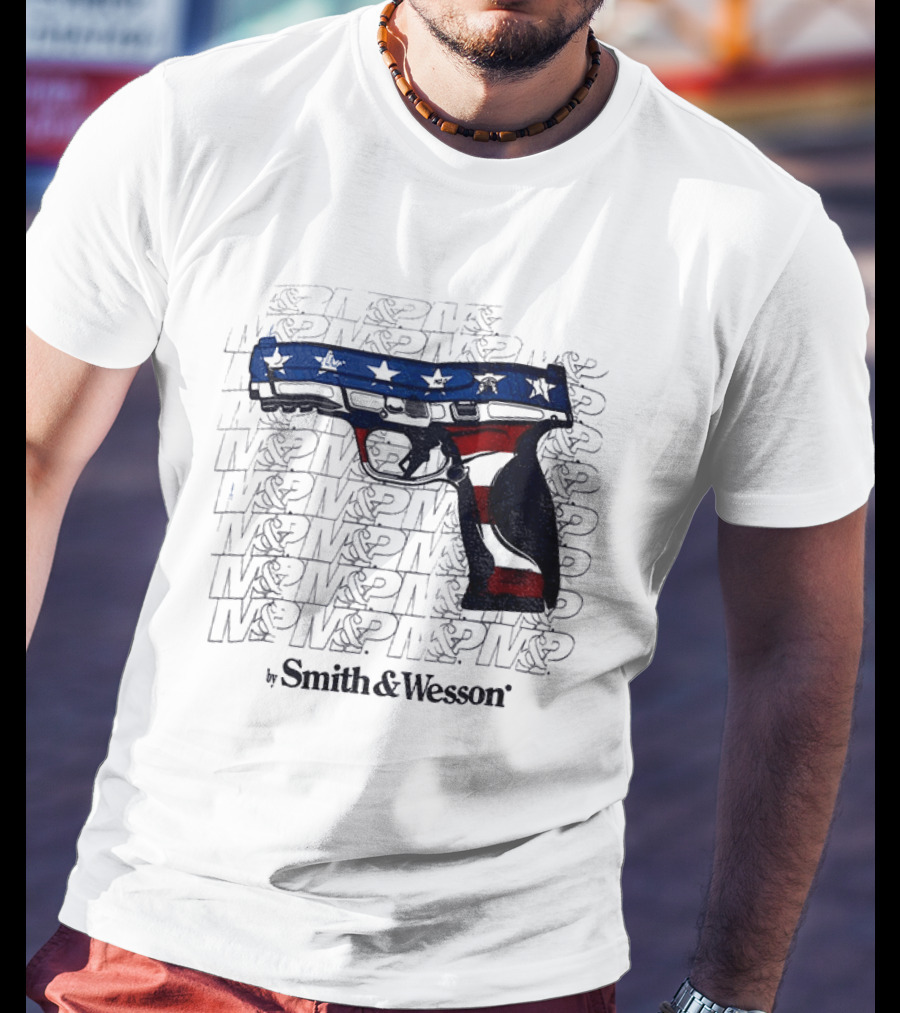 M P Monday By Smith And Wesson Stars And Stripes T-Shirt