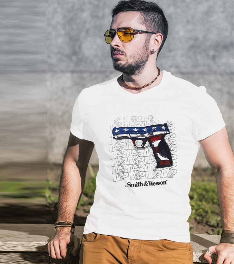 M P Monday By Smith And Wesson Stars And Stripes T-Shirt
