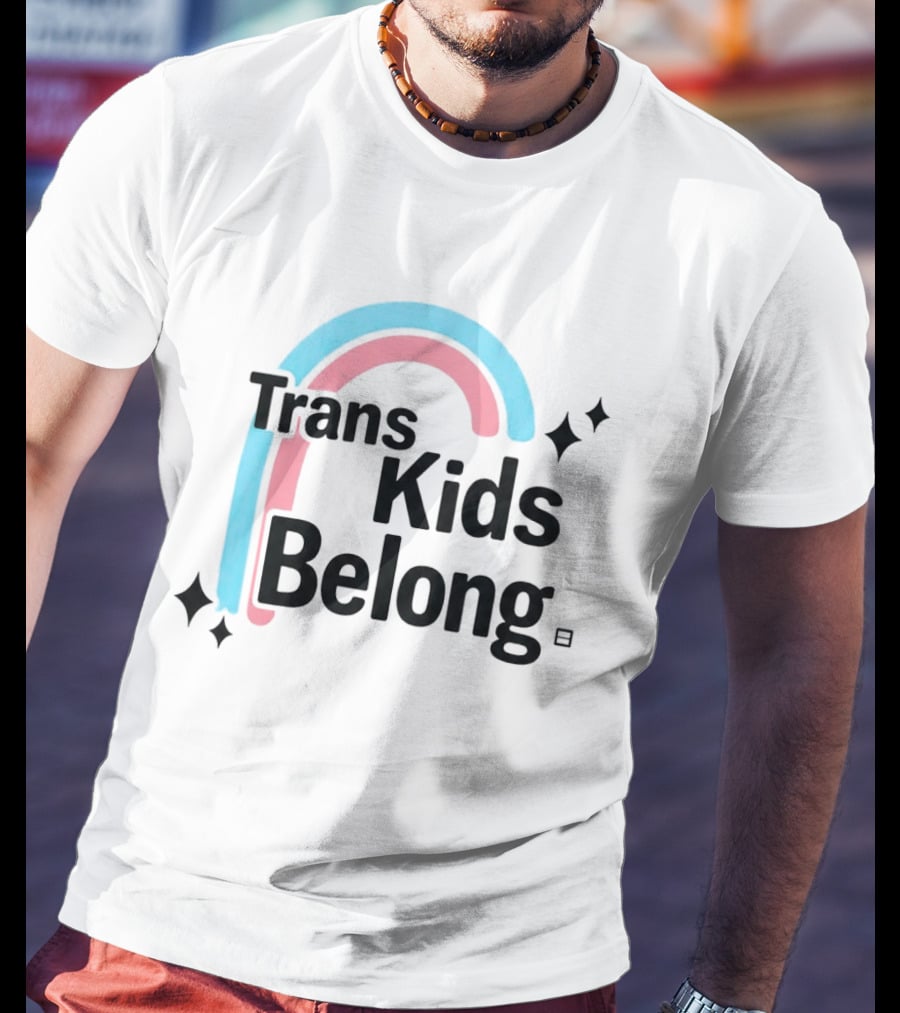 Minnesota Lynx Coach Cheryl Reeve Trans Kids Belong T-Shirt