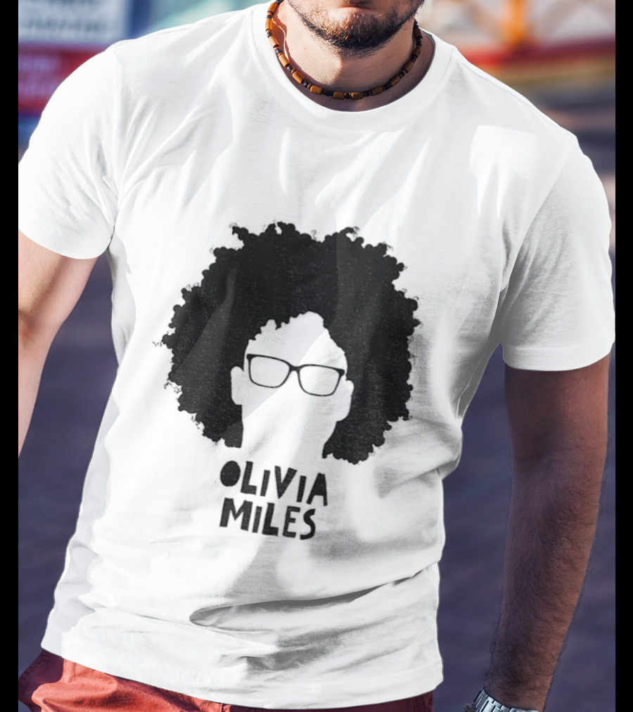 Olivia Miles Afro Glasses Icon WNBA Minnesota Lynx 2026 T-Shirt