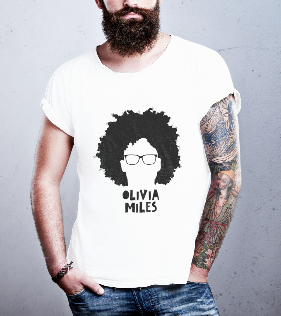Olivia Miles Afro Glasses Icon WNBA Minnesota Lynx 2026 T-Shirt