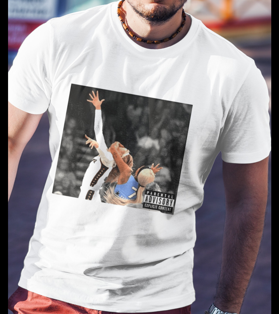 Stand With Sophie Parental Advisory Sophie Cunningham Vs DiJonai WNBA Moment T-Shirt