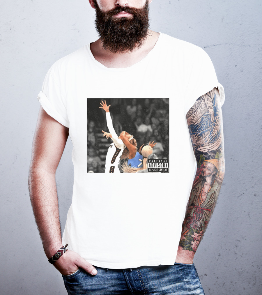 Stand With Sophie Parental Advisory Sophie Cunningham Vs DiJonai WNBA Moment T-Shirt