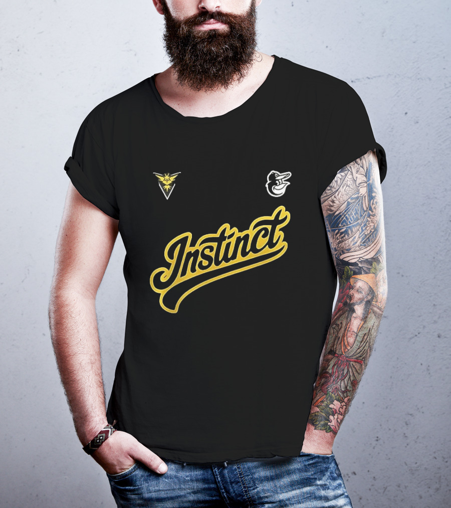 Baltimore Orioles Pokémon GO Team Instinct Collaboration 2026 T-Shirt