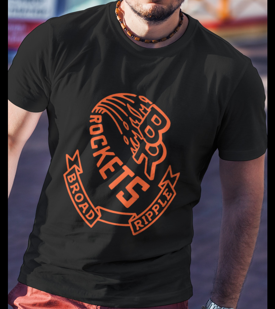 Broad Ripple Rockets BR T-Shirt