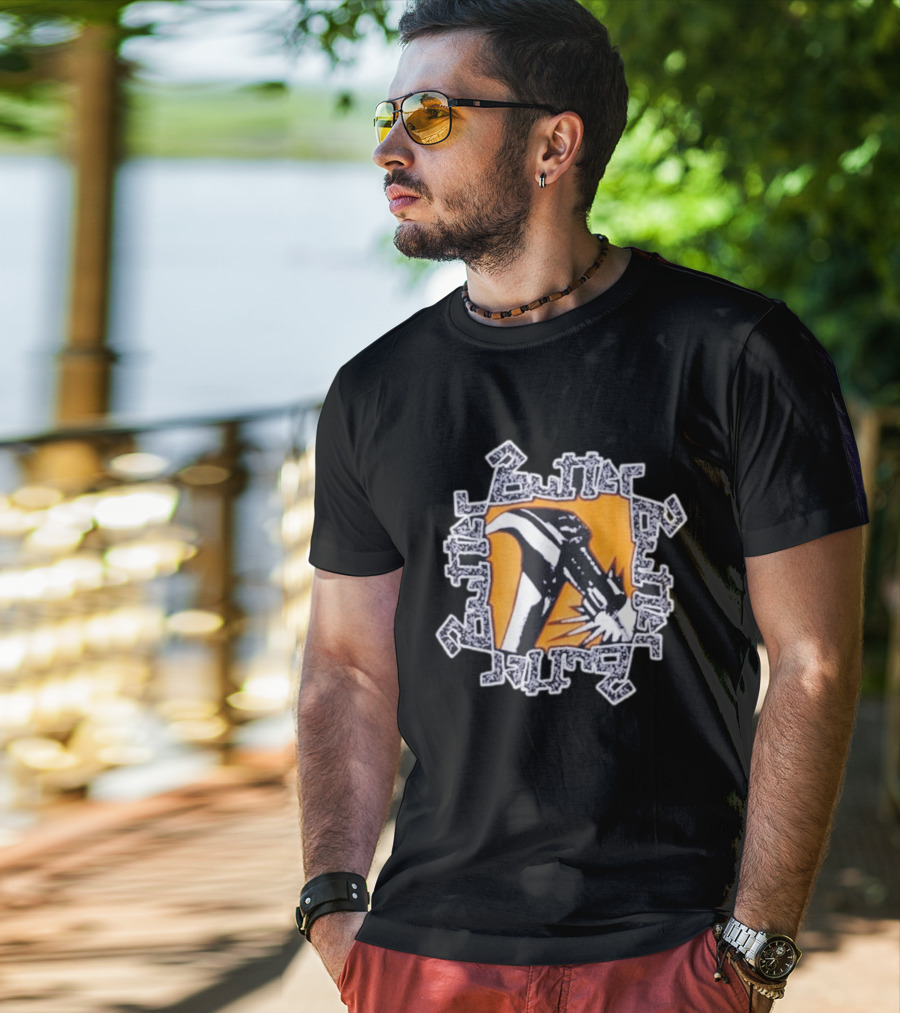 Hbx Butter Goods Hammer Collage T-Shirt