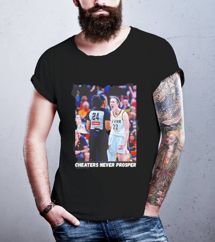 Cheaters Never Prosper 22 Basketball Athlete Intensity Moment T-Shirt