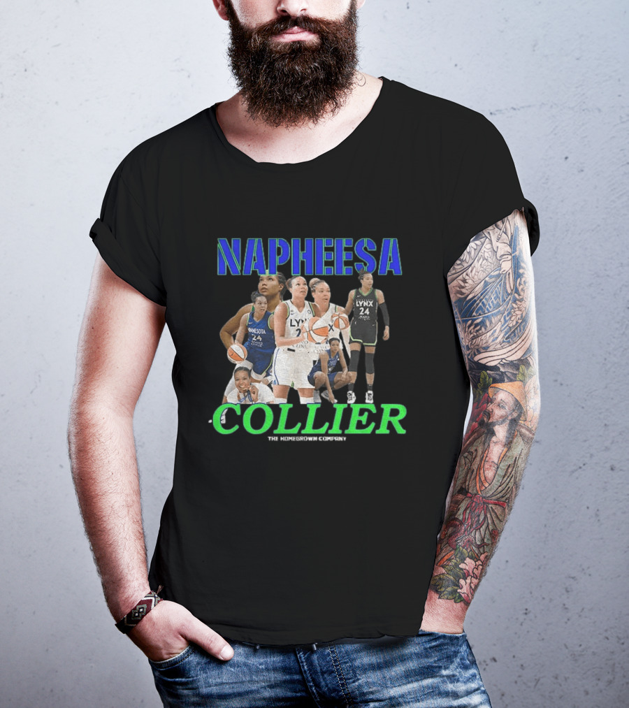 Napheesa Collier MVPhee Queen Of The Court Lynx Basketball Star T-Shirt