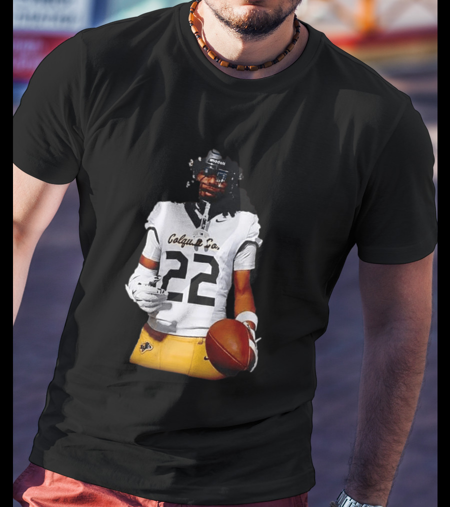 Colquitt County Packers Sean Ethan 22 Football Jersey Player Image T-Shirt