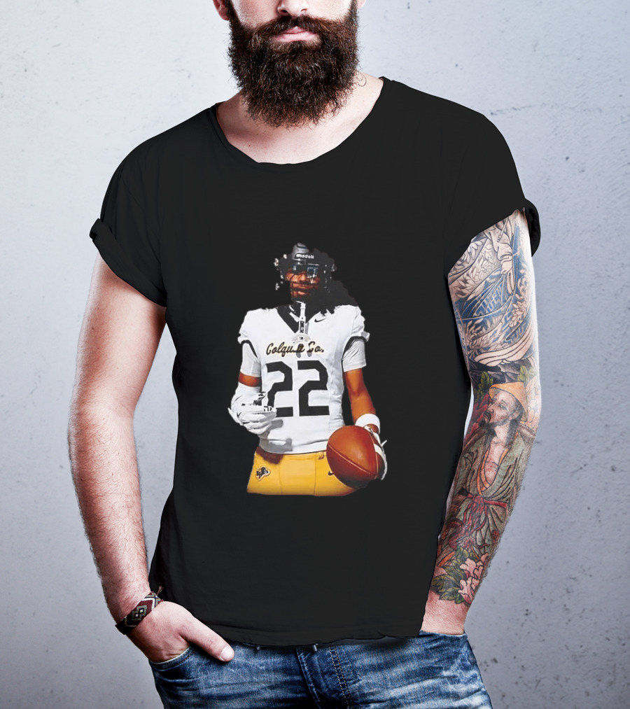Colquitt County Packers Sean Ethan 22 Football Jersey Player Image T-Shirt