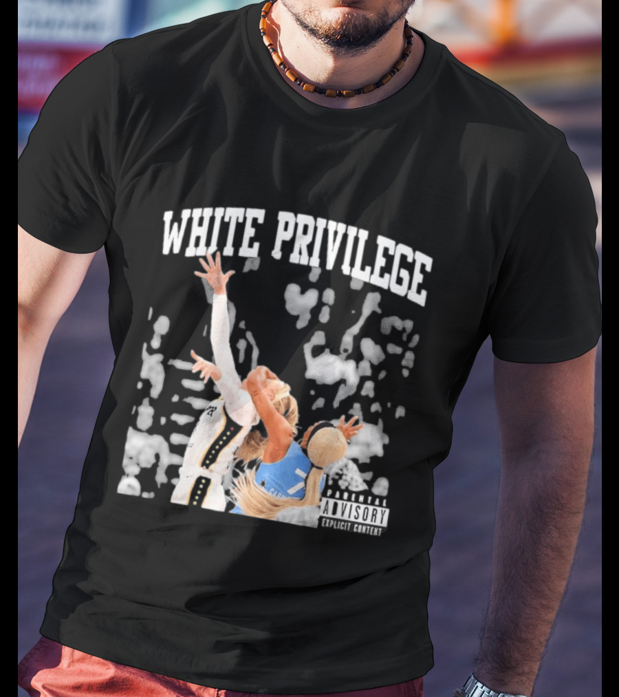 Dijonai Carrington Foul On Sophie Cunningham White Privilege Parental Advisory T-Shirt