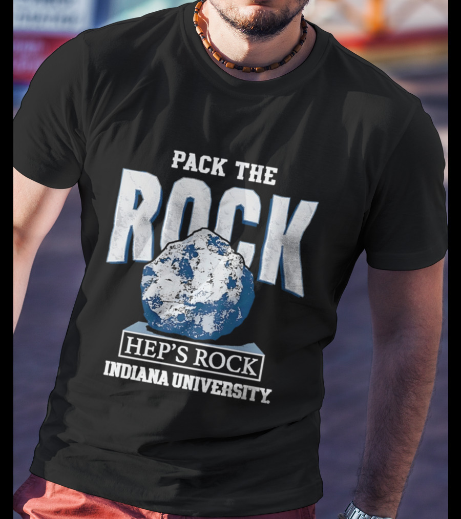 Pack The Rock Hep's Rock Indiana University T-Shirt