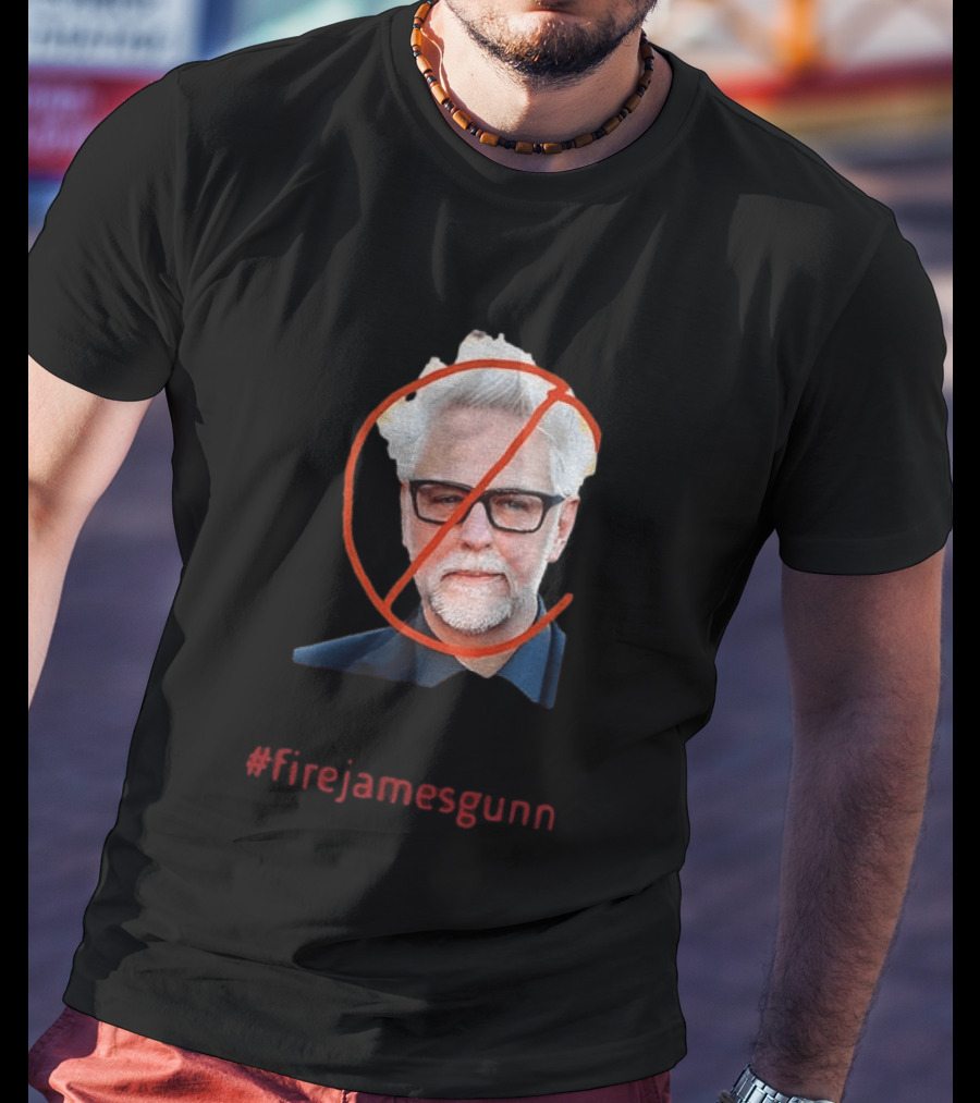 Firejamesgunn Protest James Gunn Director Criticism Controversy T-Shirt